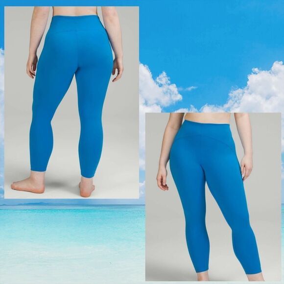 Lululemon InStill High-Rise Tight 25" Poolside Blue size‎ 14 NWT - Picture 2 of 6